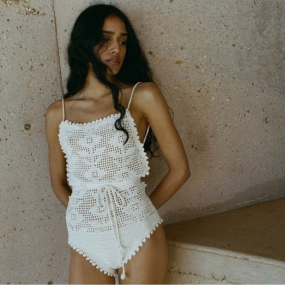 MARILLA MAILLOT ONE PIECE in pearl